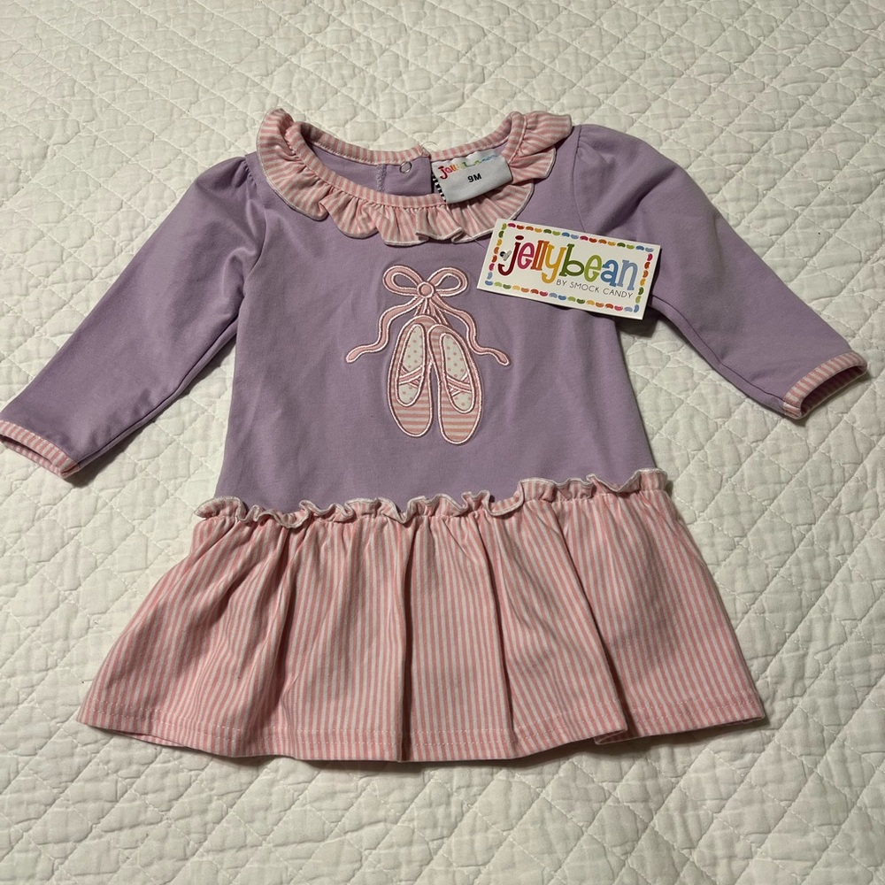 NEW Jellybean Ballet Shoes Skirted Bubble